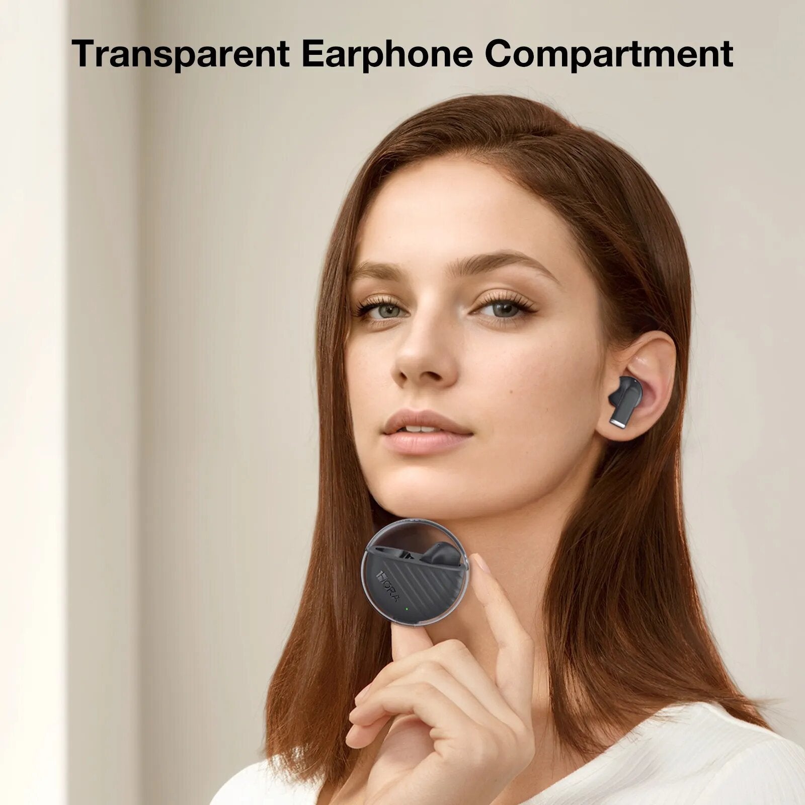 1HORA AUT209 TWS Wireless Bluetooth Earphone, Lightweight Earbuds - ORRO HOME