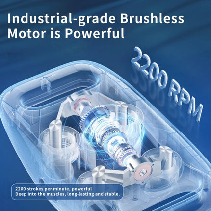 BOMIDI MG3 Four Head Massage, 4 in 1 Massage Gun - Gray - ORRO HOME