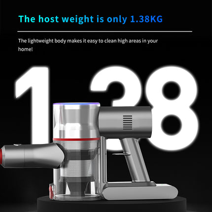 BOMIDI WV102 Cordless Vacuum Cleaner RGB Intelligent Light Effect - Red - ORRO HOME