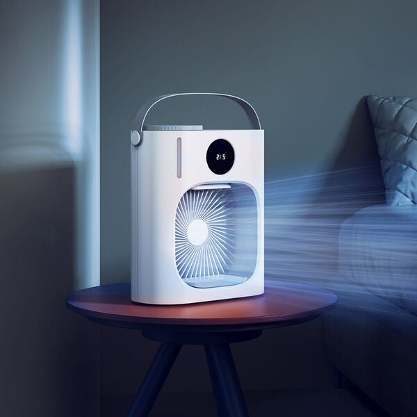 Lydsto Smart Desktop Cold Fan CL08 XD-ZMLFS02, Portable Misting Fan - White - ORRO HOME