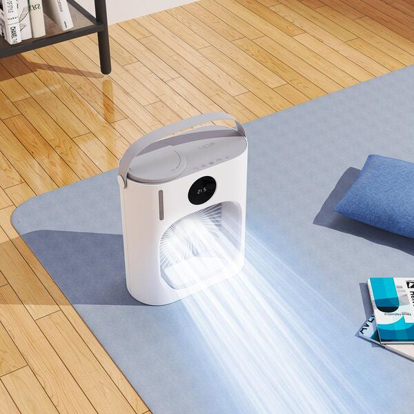 Lydsto Smart Desktop Cold Fan CL08 XD-ZMLFS02, Portable Misting Fan - White - ORRO HOME