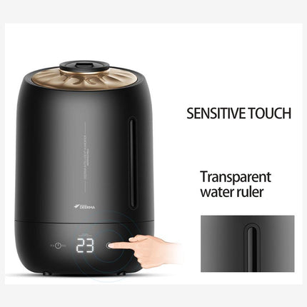 Deerma F600S Ultrasonic Humidifier Aromatherapy Oil Diffuser - Black - ORRO HOME