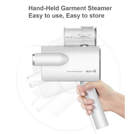 Deerma HS007 Portable Handheld Steamer - White - ORRO HOME