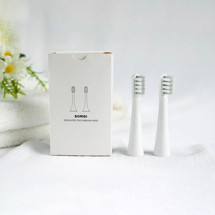 Bomidi T501 Electric Toothbrush Replacement Heads 1Pack(2pcs Brush Heads) - White - ORRO HOME