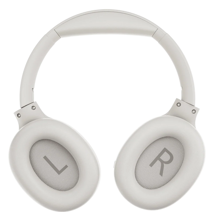 H3 ANC Active Noise Cancelling Headphones, Bluetooth 5.4 Wireless Over-Ear Headphones, Hi-Res Audio, Deep Bass, Multipoint Connection, 60H Playtime, Custom EQ via App White