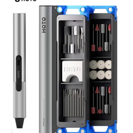 Mini Electric Grinder – Rotary Tool for DIY, Crafting, Engraving, Polishing, Sanding, Drilling – Brushless Motor, Stepless Speed Control, Cordless/Corded, USB Rechargeable, Lightweight 97g, 15000–22000 RPM, 30min Runtime