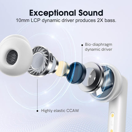 QCY T13 ANC 2 Wireless Earbuds - ORRO HOME