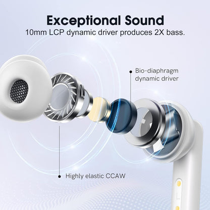 QCY T13 ANC 2 Wireless Earbuds - ORRO HOME