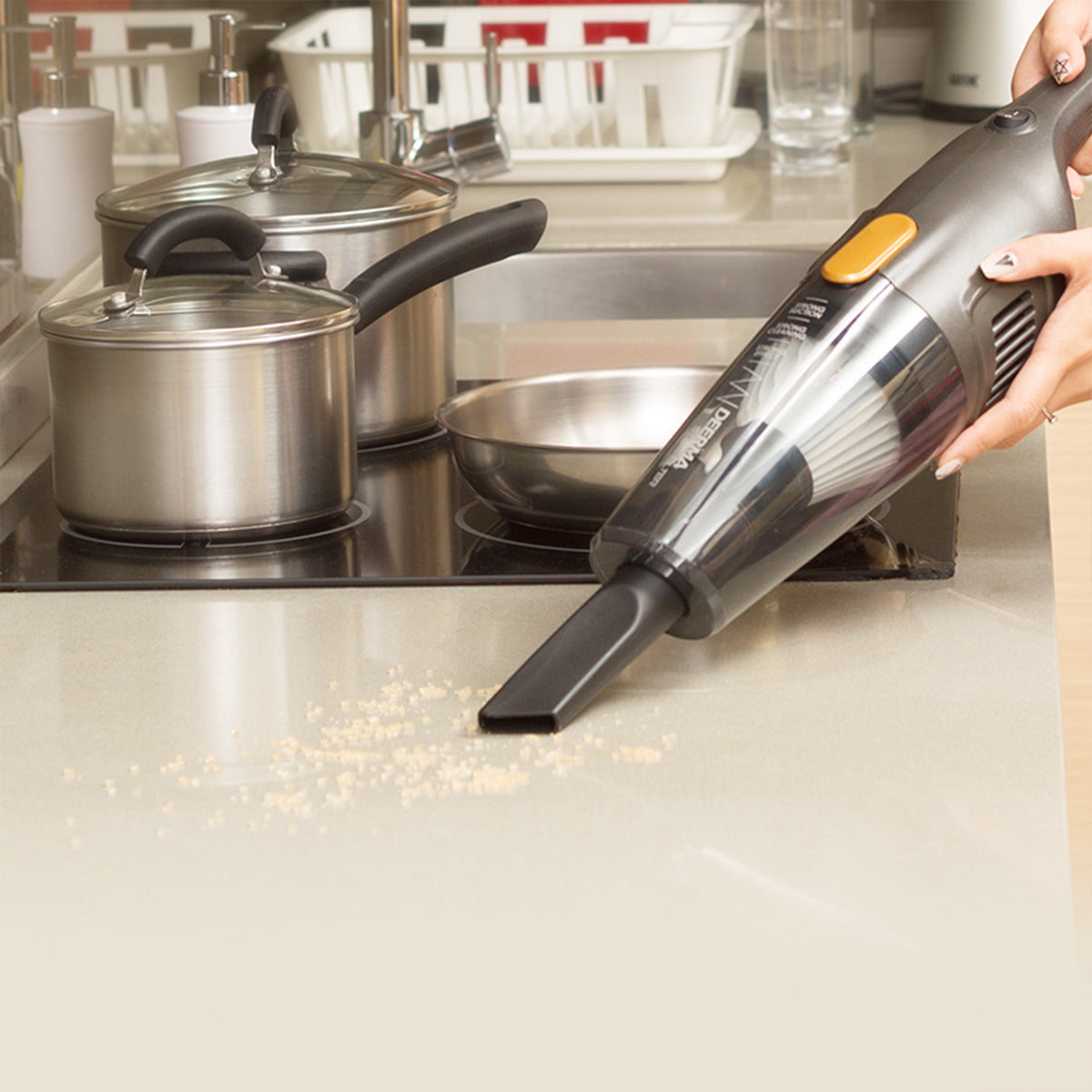 Deerma DX115C Household 2 in 1 Handheld Stick Vacuum Cleaner Cordless Low Noise - ORRO HOME