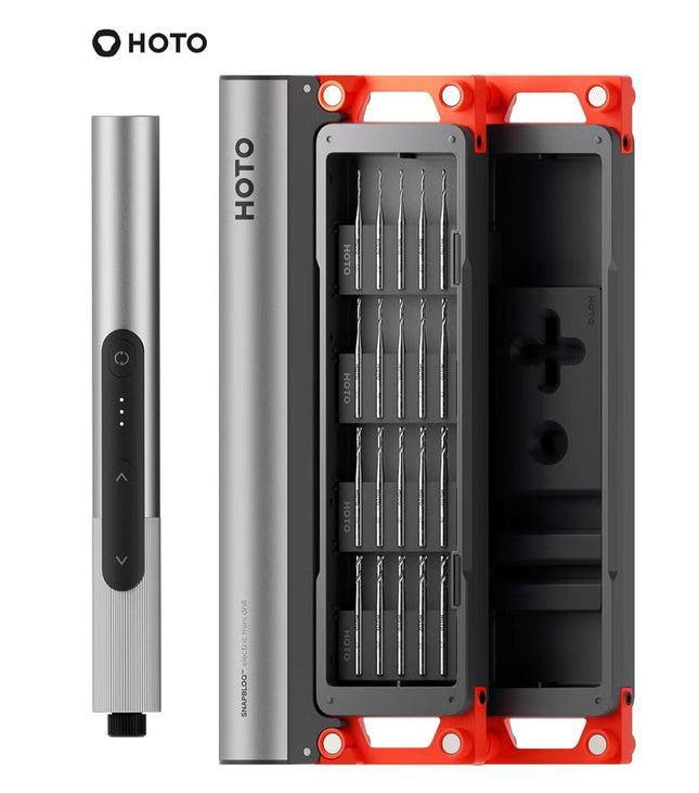 Mini Electric Drill – Precision Tool for DIY, Woodworking, Crafting, Model Making, Jewelry, Electronics – Brushless Motor, 3-Speed (600/900/1200 RPM), LED Light, USB Rechargeable, Lightweight 108g, 0.1 N·m Torque (SNAPBLOQ™ D-A03)– QWDZA001