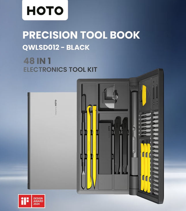 HOTO Precision Tool Book QWLSD012 Black