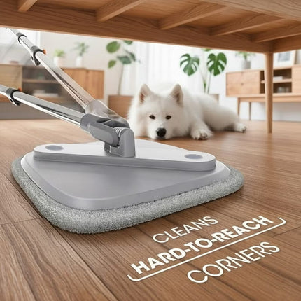 BOMIDI Spin Mop Bucket Set, 360° Rotaing Mop with Self Separation Clean and Dirty Water System, Easy to Wring Floor,Mop With Detachable Mop Head, Suitable for Different Materials Floor Cleaning M22