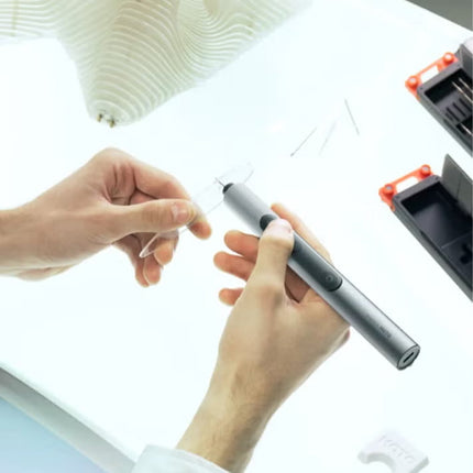 Mini Electric Drill – Precision Tool for DIY, Woodworking, Crafting, Model Making, Jewelry, Electronics – Brushless Motor, 3-Speed (600/900/1200 RPM), LED Light, USB Rechargeable, Lightweight 108g, 0.1 N·m Torque (SNAPBLOQ™ D-A03)– QWDZA001