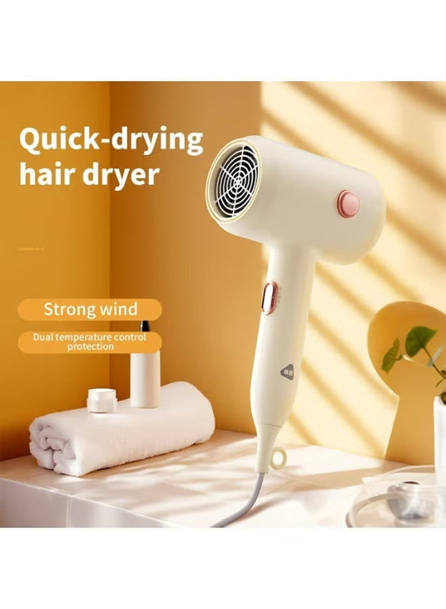 Hair Dryer – Fast Drying, 3 Heat Settings, 1800W Powerful ,Hair Blower Lightwight Safe For Student Dormitory&Home Use-Air 7
