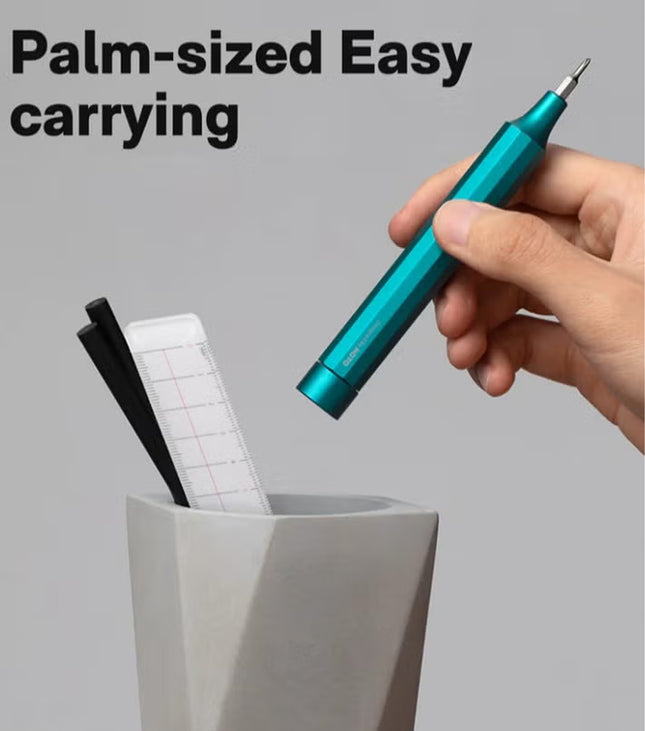 24-in-1 Precision Screwdriver Pen Set – Green, Magnetic Tool Kit with S2 Steel Bits, Aluminum Alloy Body for Electronics, Glasses, Watches, Laptops, DIY & Gadgets – QWLSD004