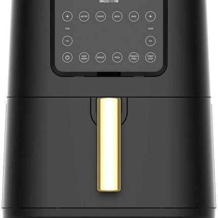 Deerma KZ120W Air Fryer, Oil-Free Fryer, 7.5 Liters Capacity,Non-Stick Cooking Tray,Temperature Control Up to 200C & 14 Buttons Easy Navigation - Black
