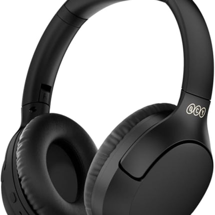 H2 Pro Wireless Over-Ear Headphones,43dB hybrid Active Noice Cancellation,BASS Mode Enhanced Music Experience,Bluetooth 5.3 Connection,Long Battery, Low Latency for Gaming & Stylish Design Midnight Black