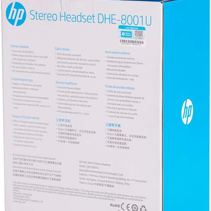 Noise-Isolating USB Gaming Headset, Gaming Headphones with LED Microphone Over-Ear Stereo Sound, Adjustable Fit Headband DHE-8001U