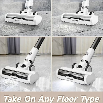 UltraClean Max Cordless Stick Vacuum with Self-Emptying Station, Powerful 28KPA Brushless Motor, 3-Speed Adjustable Suction, Smart LED Display, and Advanced Deep Cleaning Technology for Effortless Home Maintenance