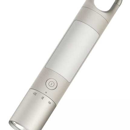 USB-C Rechargeable Flashlight Duo with Dual Light Source, 1000 Lumens, 65H Runtime, Colorful Ambient Lighting, SOS & Strobe Modes, Magnetic Mount & Multi-Hanger Design – QWSDT008