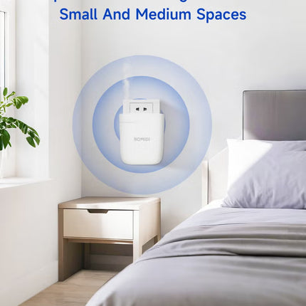 Waterless Aromatherapy Diffuser Nebulizer – 60 mL Essential Oil Diffuser for Home, Office, Spa, Yoga, Bedroom | USB & Bluetooth App Control | Venturi Air Pump, 3‑Speed Mist Modes, Ultra‑Quiet (< 41 dB), AD01-White