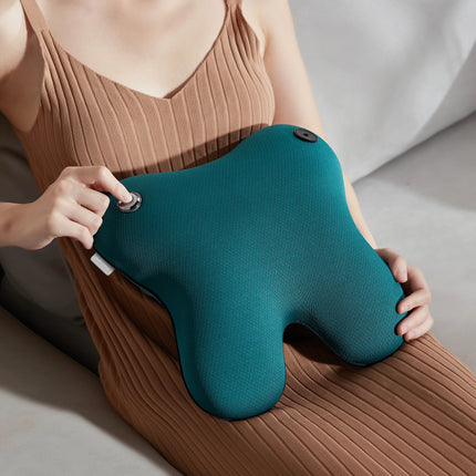 Philips PPM4311 Wireless Back Massager – 3D Kneading & Heat Therapy, Green