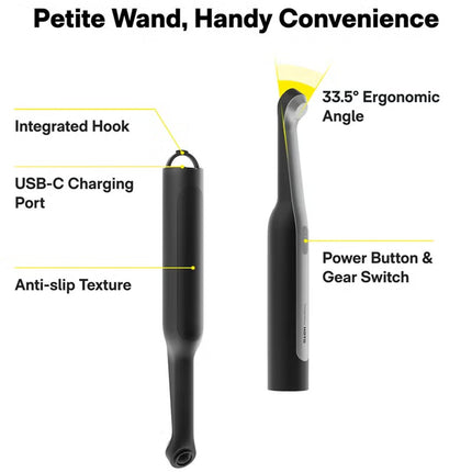 HOTO Wand Cordless Spin Scrubber – 360° Rotating Electric Cleaning Brush with 12 Magnetic Brush Heads, 210-Minute Runtime, IPX7 Waterproof, USB-C Rechargeable