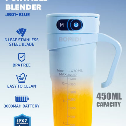 BOMIDI Juicer Cup JB01 Blue Type-C