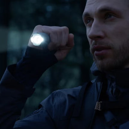 High Brightness Flashlight, 2300lm Beam, IP68 Waterproof, Dual Power, Emergency Use – QWSDT005