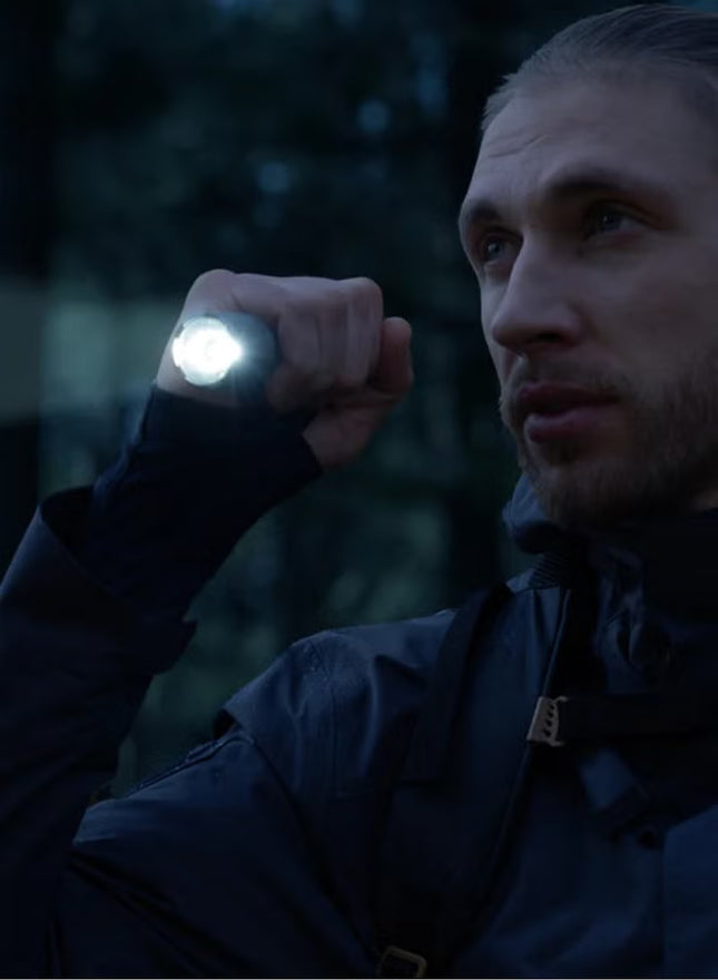 High Brightness Flashlight, 2300lm Beam, IP68 Waterproof, Dual Power, Emergency Use – QWSDT005