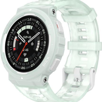 Amazfit Active Edge Smart Watch Stylish Rugged Sport & Fitness Design - Mint Green - ORRO HOME