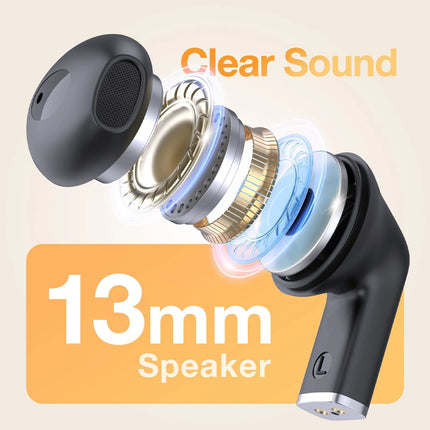 1HORA AUT209 TWS Wireless Bluetooth Earphone, Lightweight Earbuds - ORRO HOME