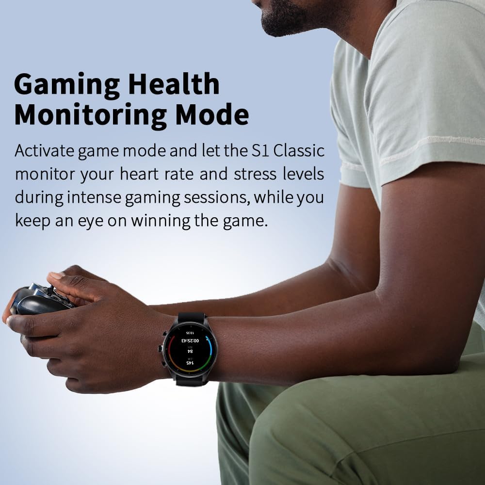 Black Shark S1 Classic Smartwatch - Silver - ORRO HOME