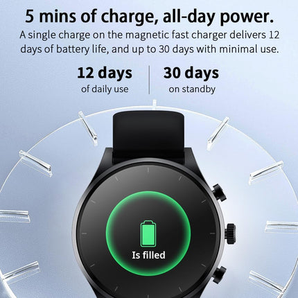 Black Shark S1 Classic Smartwatch - Silver - ORRO HOME
