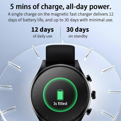 Black Shark S1 Classic Smartwatch - Silver - ORRO HOME