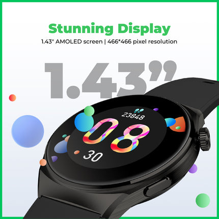 Black Shark S1 Smart Watch - Silver - ORRO HOME