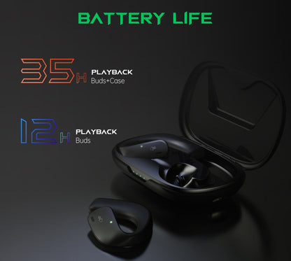 Black Shark T20 Open Ear Wireless Earphone - White - ORRO HOME