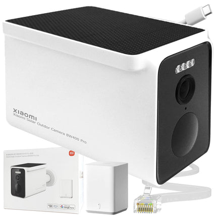 Xiaomi Solar Outdoor Camera BW400 Pro Set - White - ORRO HOME