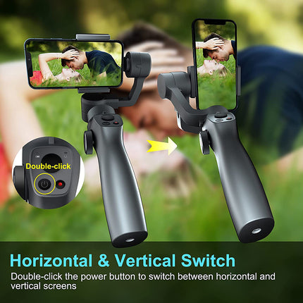Funsnap Capture 2s Smartphone Camera Stabilizer - Black - ORRO HOME
