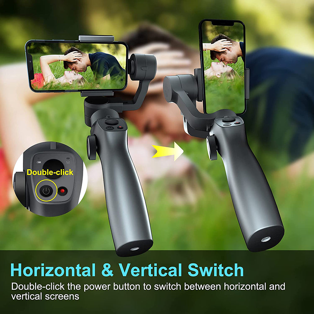 Funsnap Capture 2s Smartphone Camera Stabilizer - Black - ORRO HOME