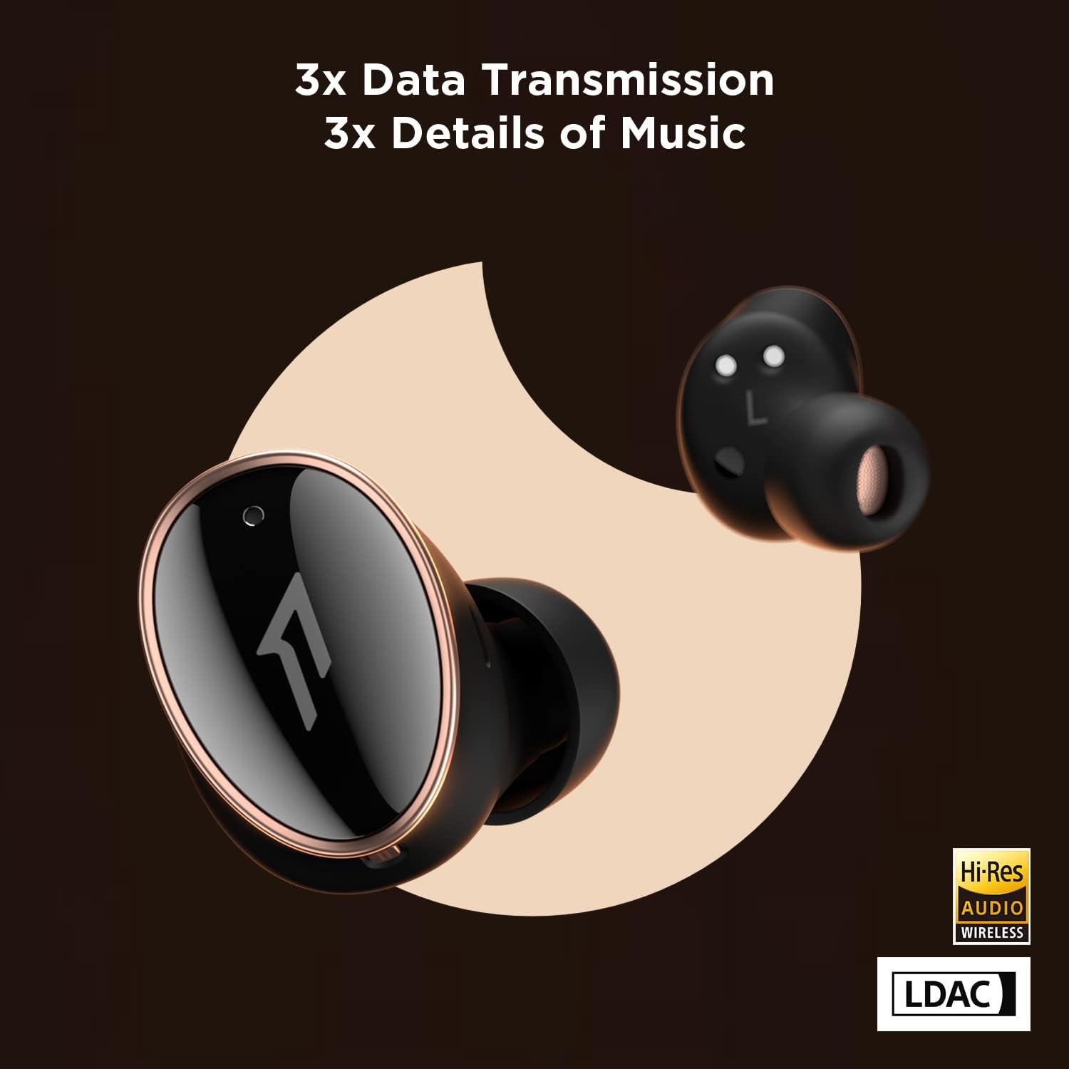 1MORE EVO EH902 ANC Wireless Earbuds - Black - ORRO HOME