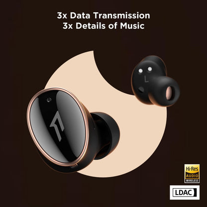 1MORE EVO EH902 ANC Wireless Earbuds - Black - ORRO HOME