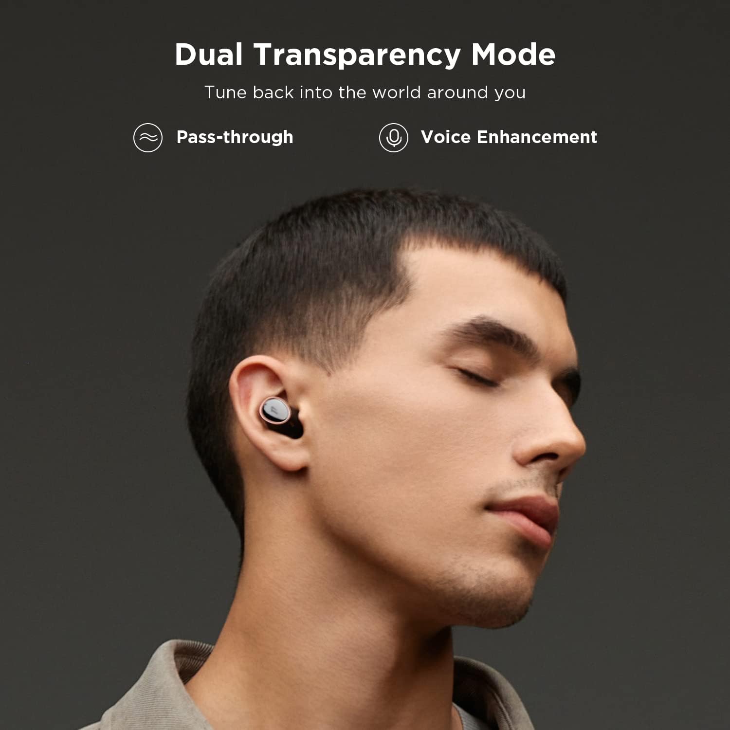 1MORE EVO EH902 ANC Wireless Earbuds - Black - ORRO HOME
