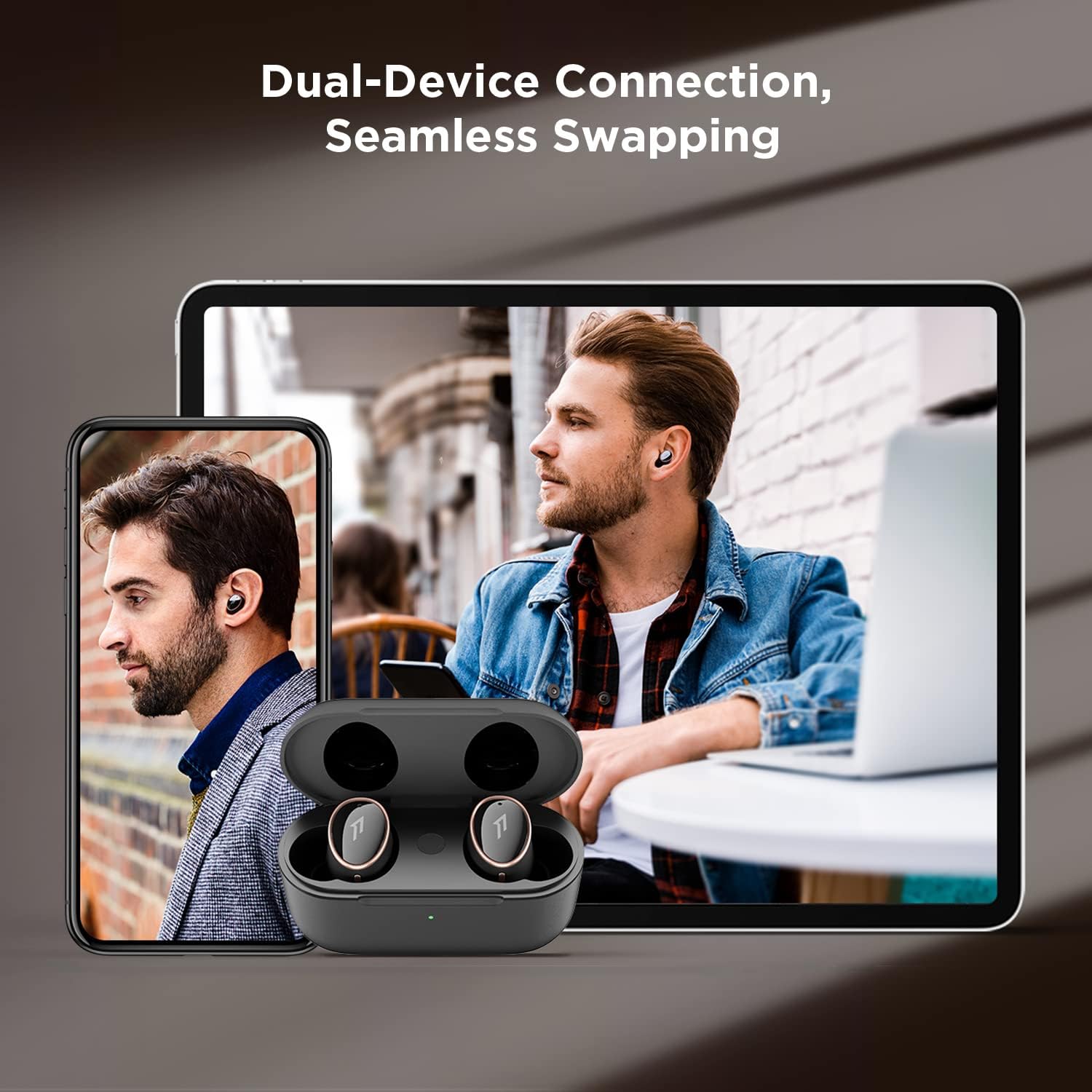 1MORE EVO EH902 ANC Wireless Earbuds - Black - ORRO HOME