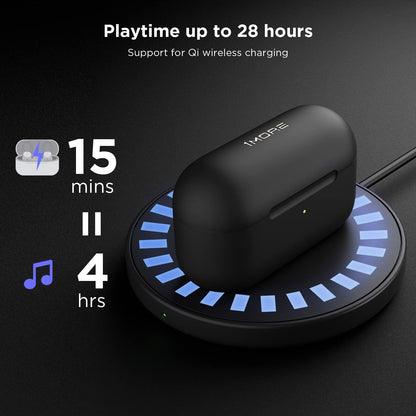 1MORE EVO EH902 ANC Wireless Earbuds - Black - ORRO HOME