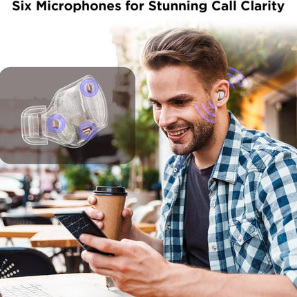 1MORE EVO EH902 ANC Wireless Earbuds - White - ORRO HOME