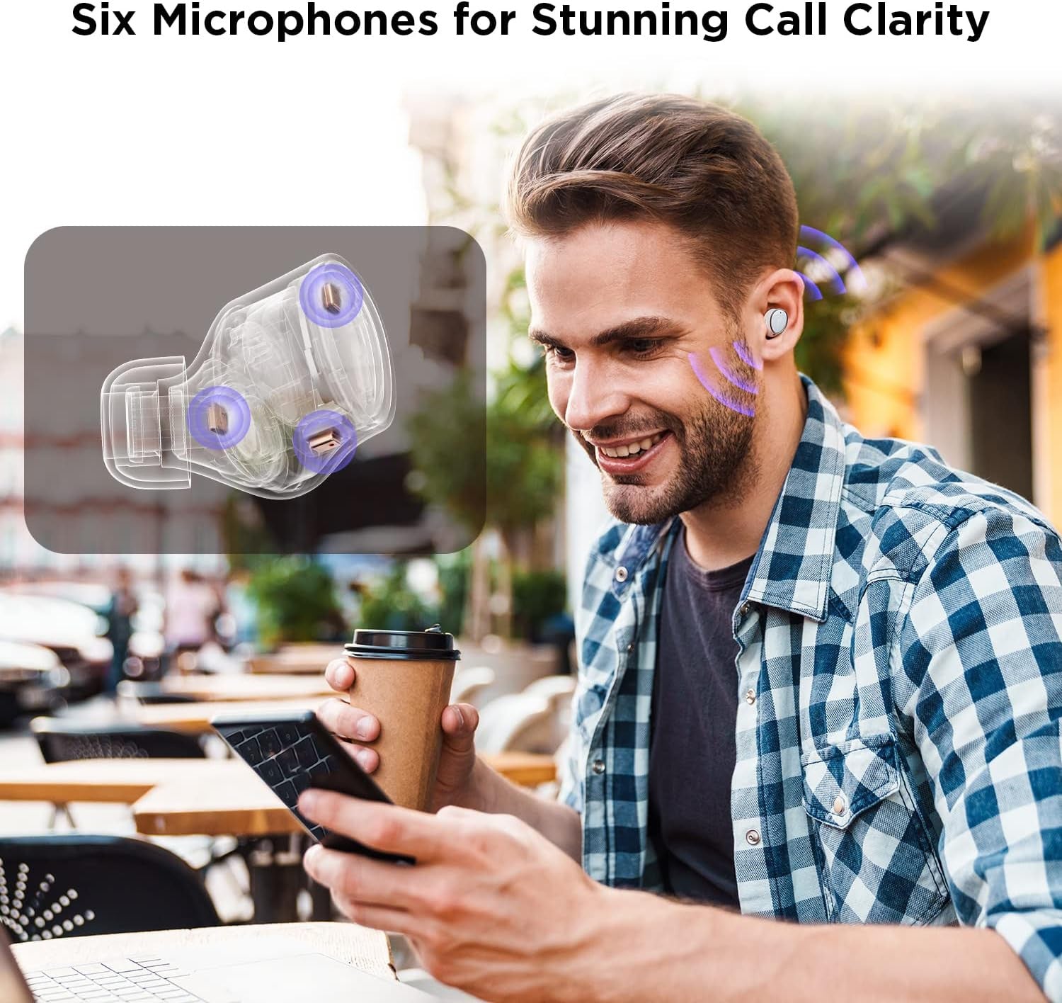 1MORE EVO EH902 ANC Wireless Earbuds - White - ORRO HOME