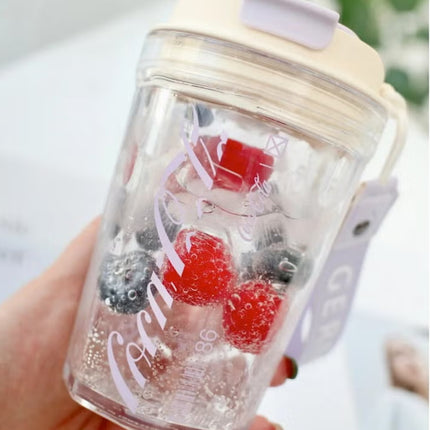 Coca-Cola Octagon Tritan Water Tumbler – Crystal 390ml | GERM | BPA-Free Travel Cup | Official Licensed Coke Design | Leak-Proof & Lightweight