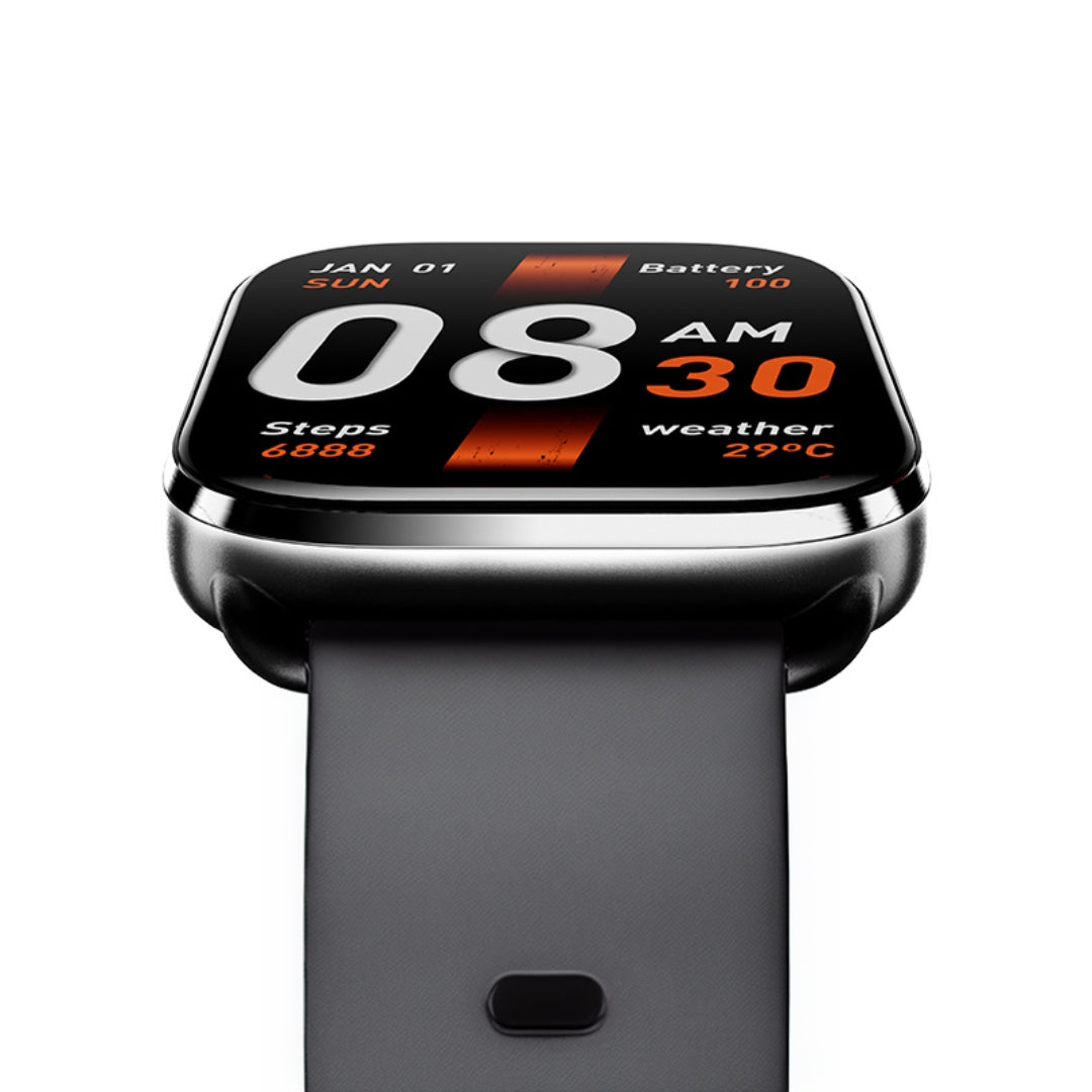 QCY GS Smart Sports Watch - Silver - ORRO HOME