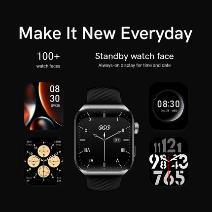 QCY Smart Sports Watch GS2 - Black - ORRO HOME